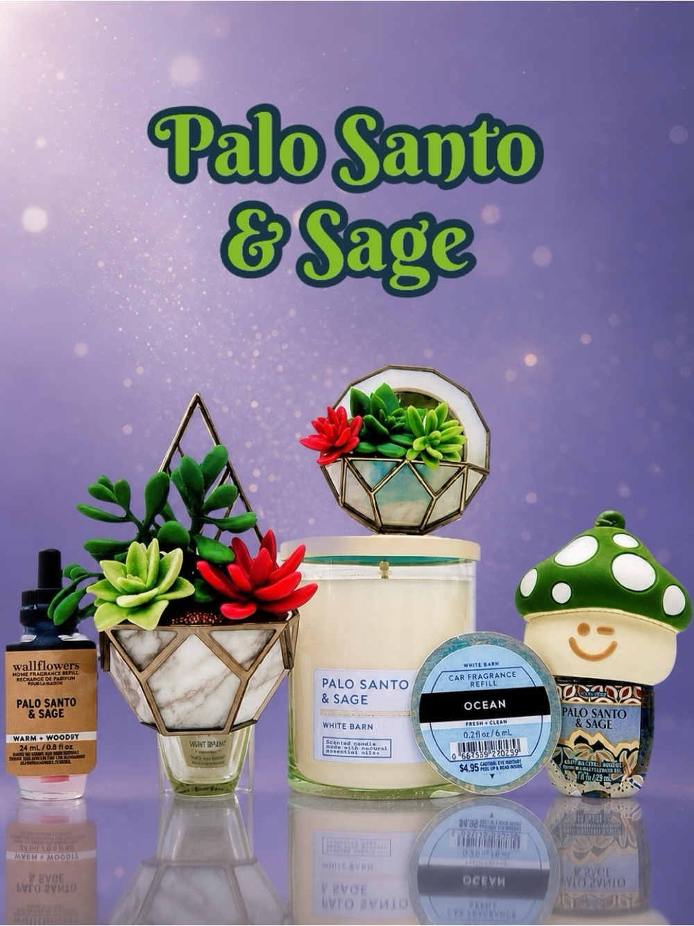 BBW 🪴Palo Santo & Sage🍄 7 pc gift set